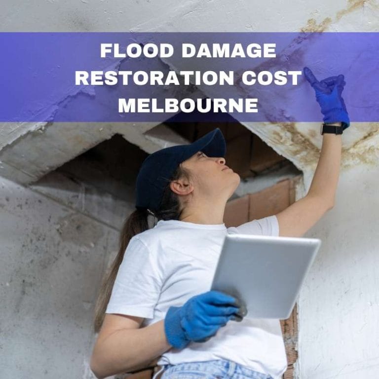 Flood damage restoration cost in Melbourne
