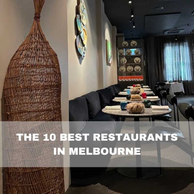 Best restaurants in Melbourne