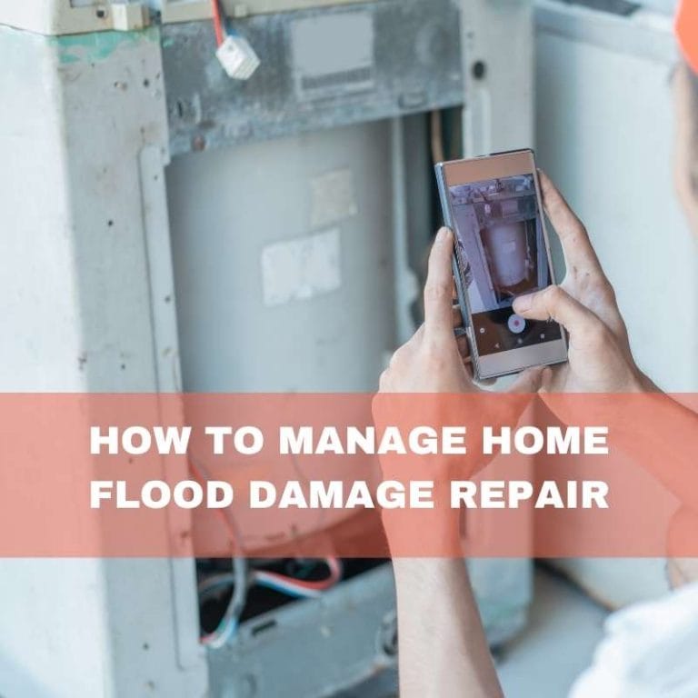 How to manage home flood damage repair